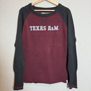 Women's NCAA Renu Bruzer Apres Ski Heavyweight Texas A & M Sweater M NEW
